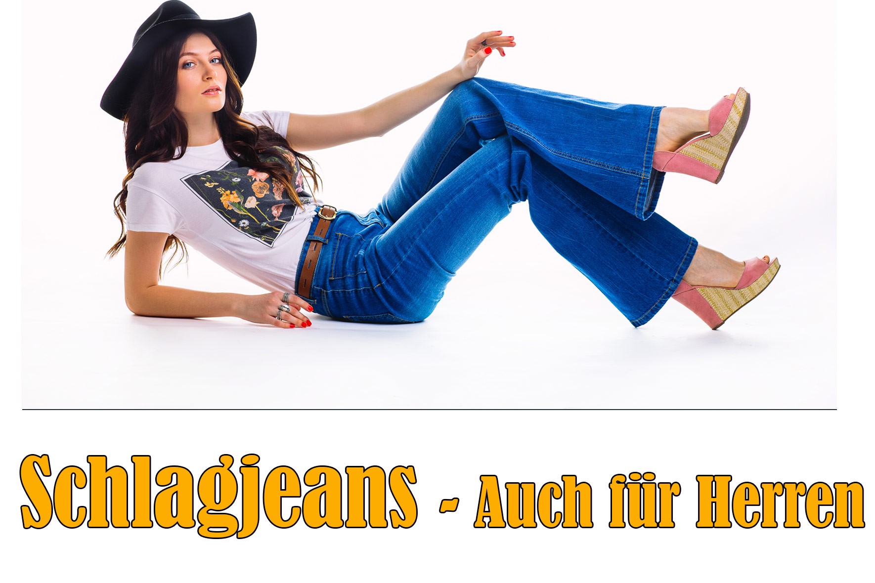 Hip!  Women’s & men’s bell bottom jeans are back!